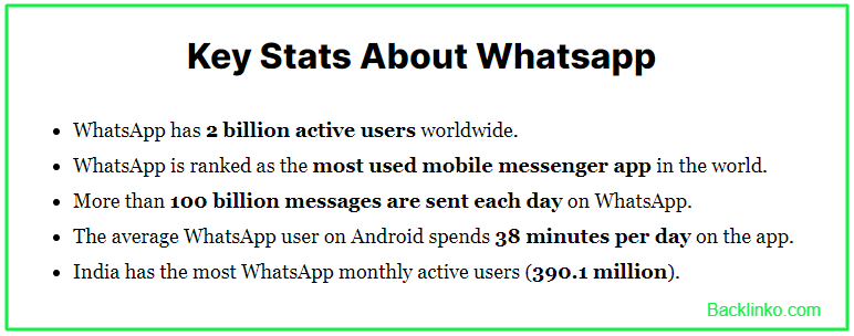 whatsapp chatbot for customer service | whatsapp stats