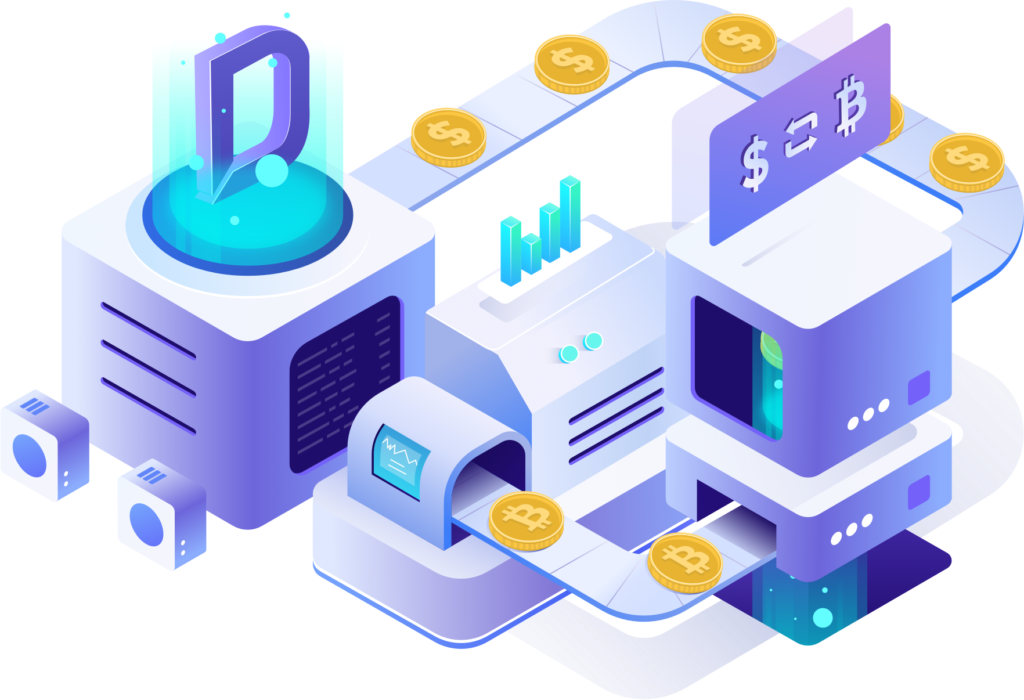 Tokenization process of assets.