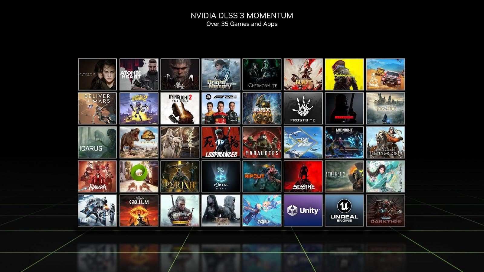 Jocuri Nvidia DLSS3