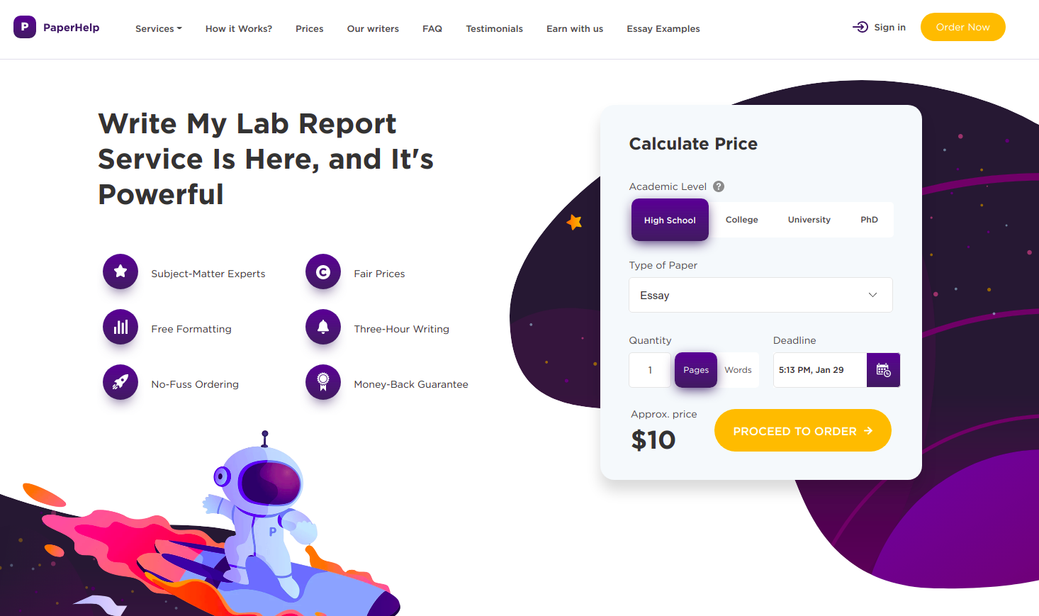 Top 5 lab report writing sites in the United States: Analysis based on reviews