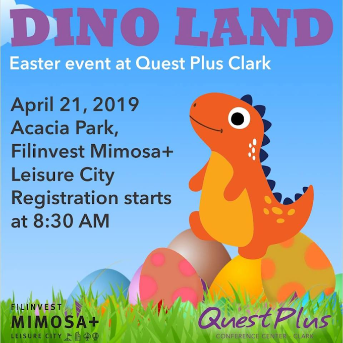 Dino Land Easter Sunday Event at Quest Plus Conference Center Clark, Pampanga 