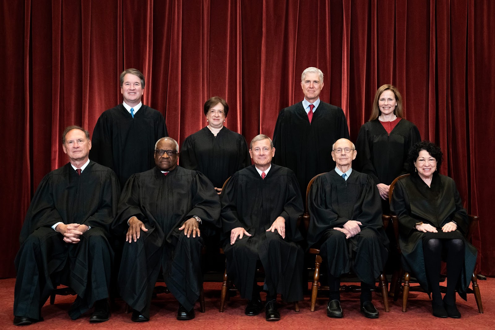 The 2021 United States Supreme Court justices