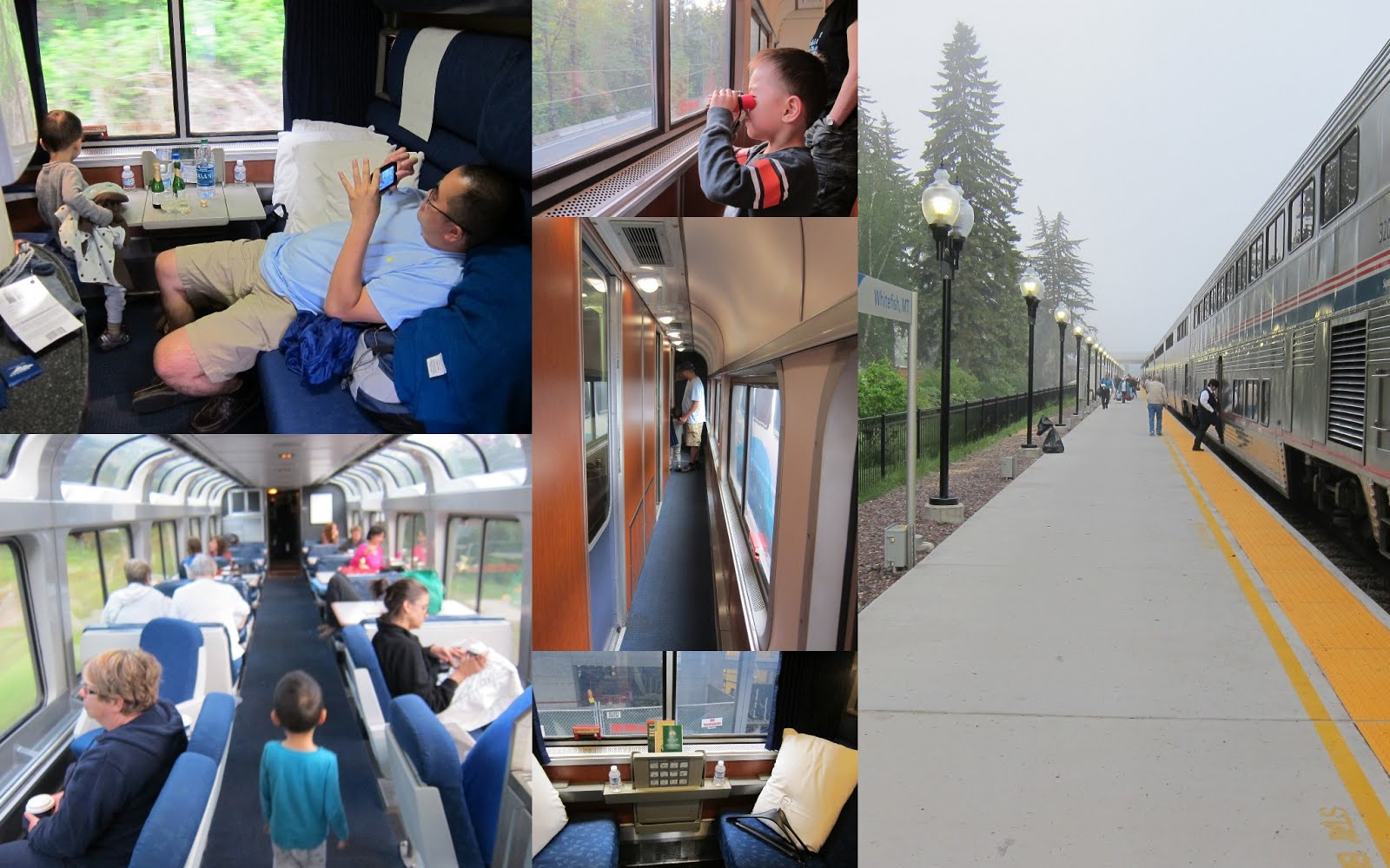 amtrak with children