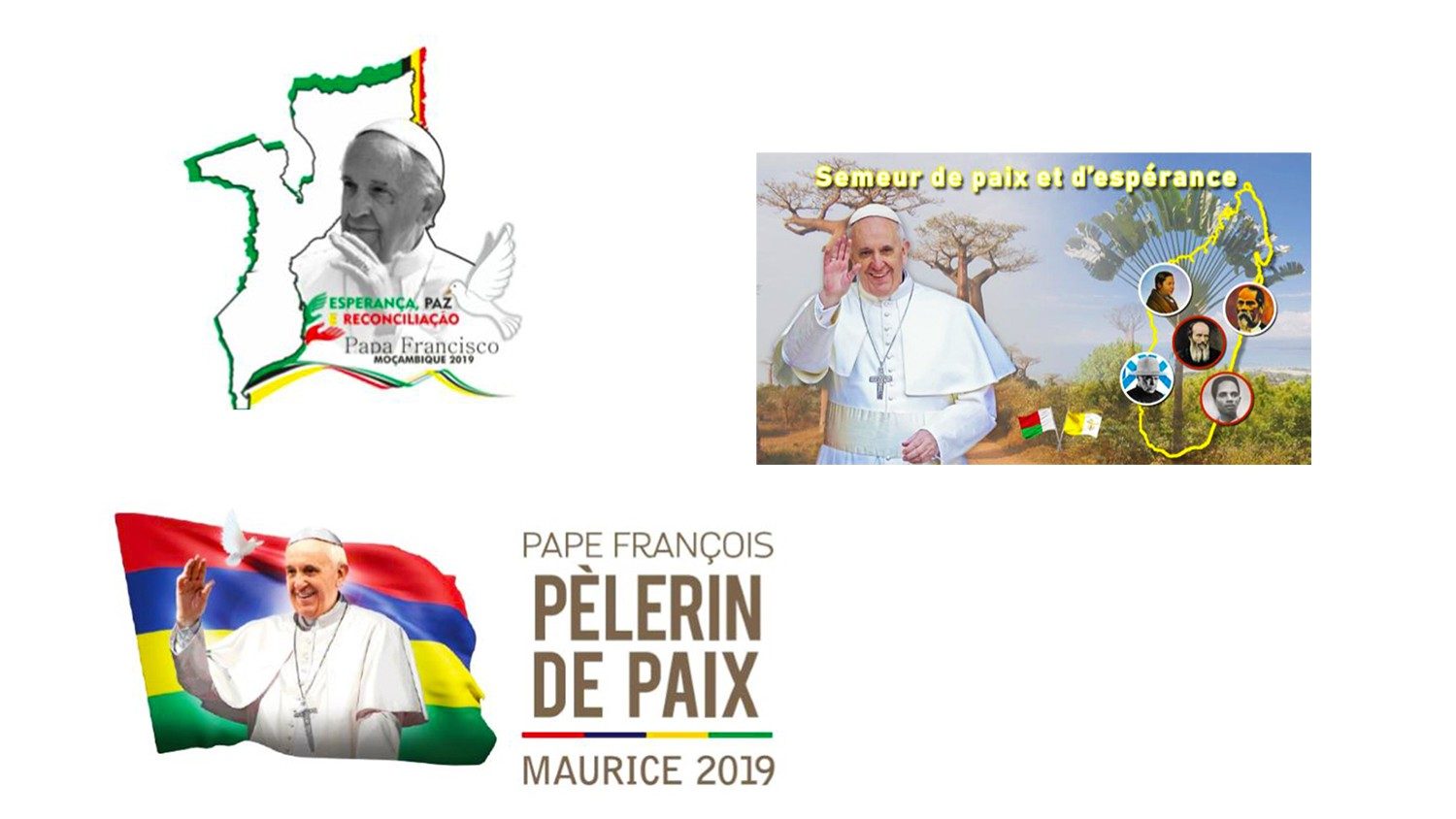 Vatican thông báo chương trình chuyến tông du của Đức Thánh Cha đến Mozambique, Madagascar và Mauritius, 4-10 tháng Chín, 2019