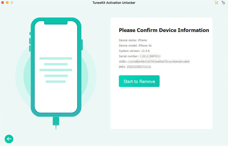 confirm device info
