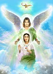Arcangel-Rafael-y-Madre-Maria