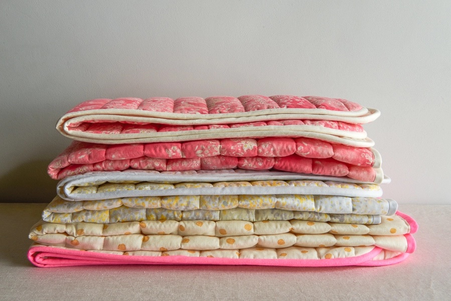 pure simple quilted blankets Easy sewing projects for gifts