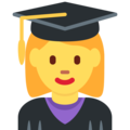 woman scholar in graduated cap 