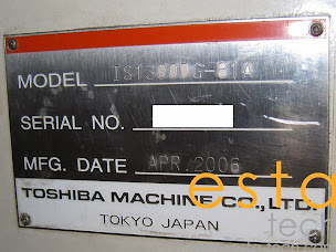 Toshiba IS1300DG-81A (2006) Plastic Injection Moulding Machine