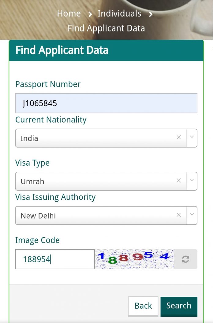 For Work Visas - check Visa Stamping Status