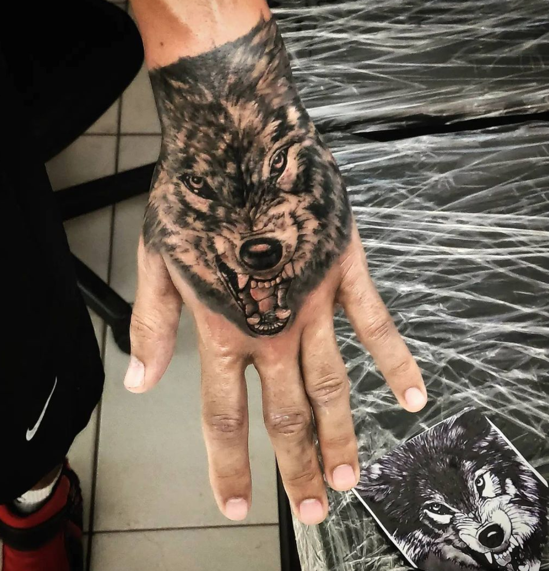 Cunning Wolf Tattoo
