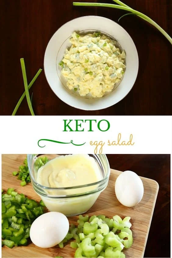 Best Keto Egg Salad Recipes - Easy Low Carb Salad for Keto Diet. There is nothing more easy, delicious and low carb at the same time as Keto egg salad. I've got a collection of simple and fast recipes for your Keto diet. #keto #lowcarb #salad #recipes #food #diet #weightwatchers #ketorecipes #ketodiet 