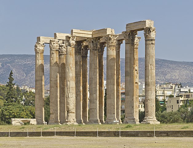 A.Savin (WikiCommons) - Own work
Temple of Olympian Zeus in Athens (Attica, Greece)