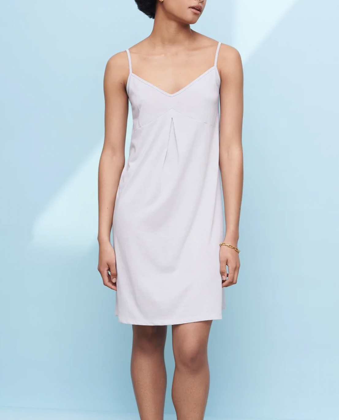 CAMI NIGHTDRESS IN SILVER from Cucumber.