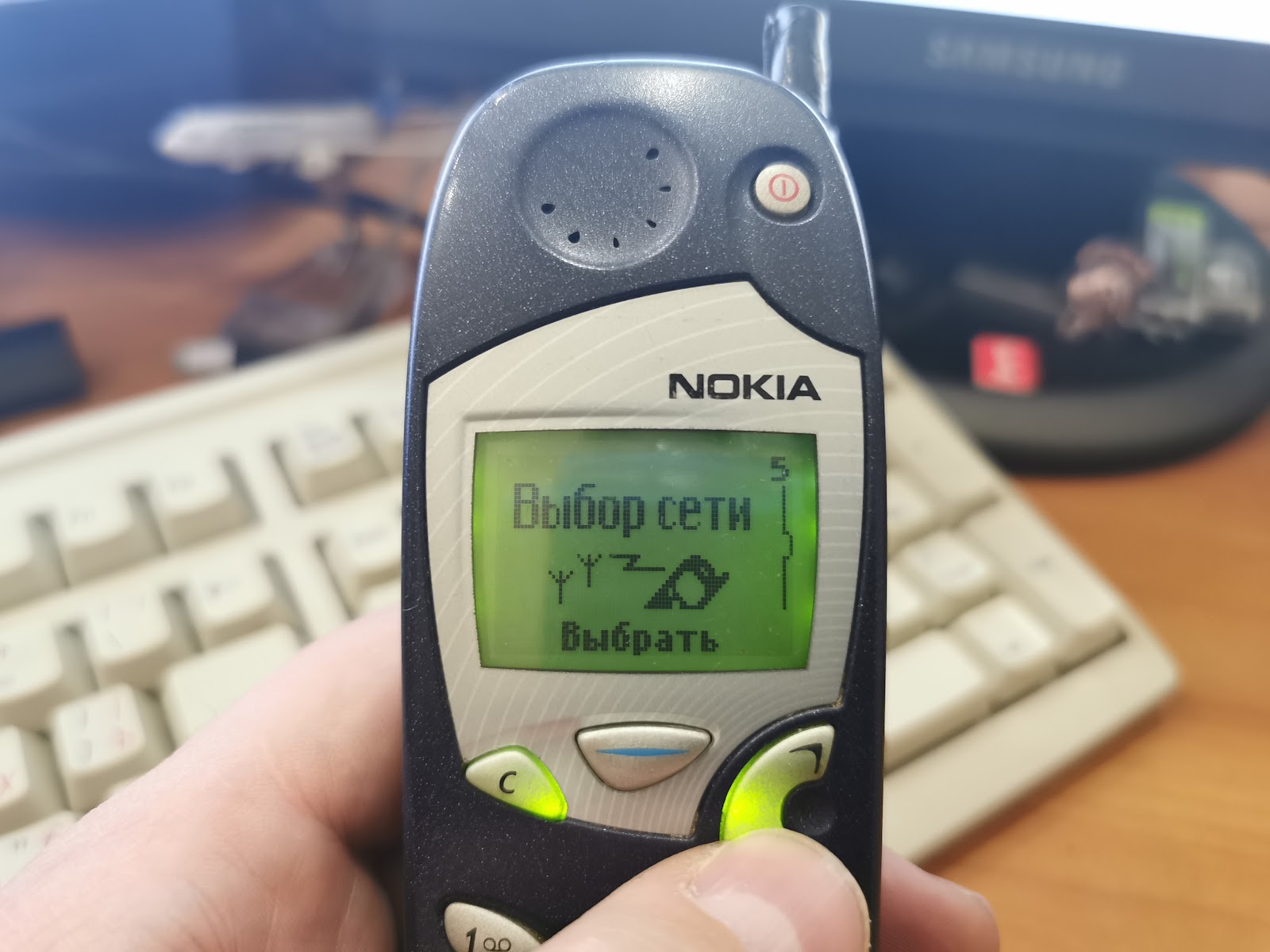 Выбор сети в Nokia 5125