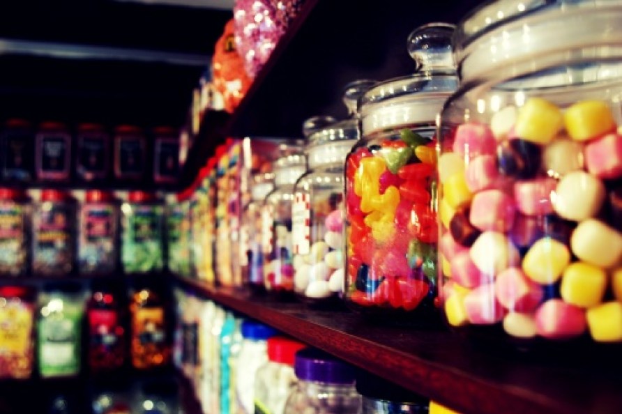 Sweet candy shop