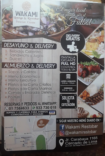 Comentarios y opiniones de WAKAMI RESTOBAR