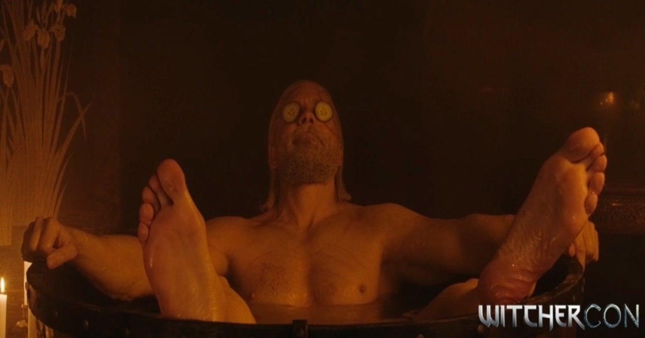 Live Geralt Hot Tub Stream Kicks Off WitcherCon
