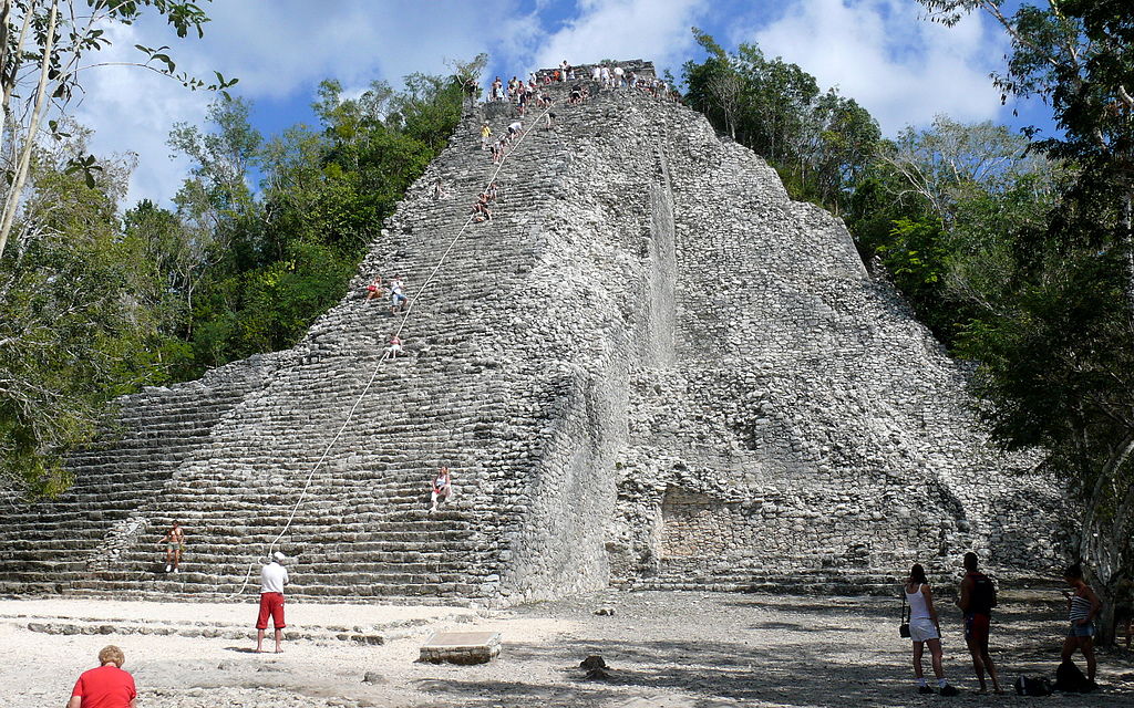 Nohoch Mul Pyramid, Coba