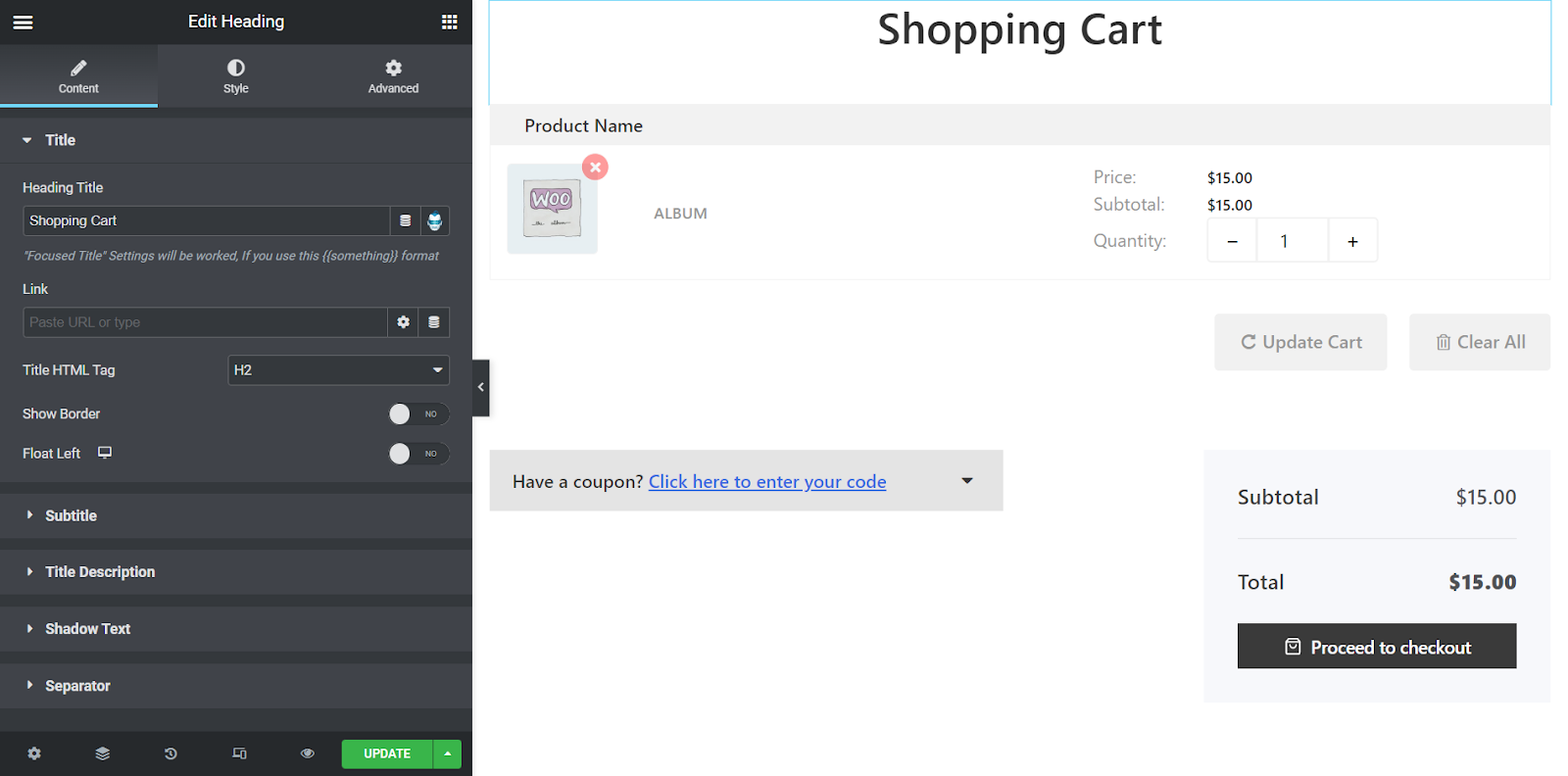 Customizing ShopEngine builder templates is simple.