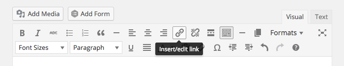 Formatação de links de postagem de blog