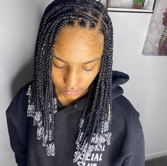 Small Box Braids Hairstyle Ideas