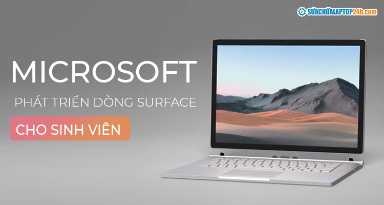 Microsoft phát triển Surface dành cho học sinh