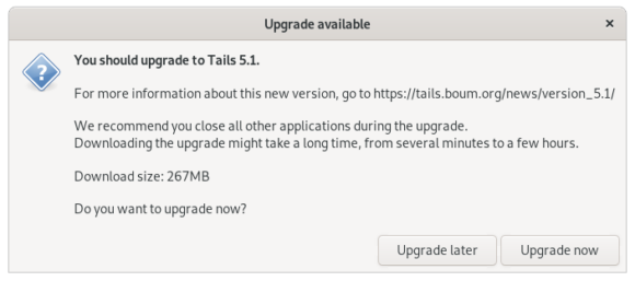 Tails 5.1 is available now