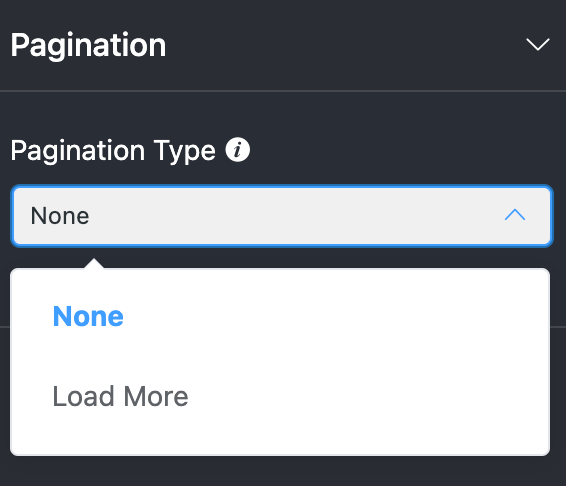 Pagination type