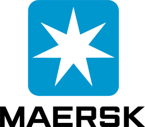 Logotipo de la empresa Maersk