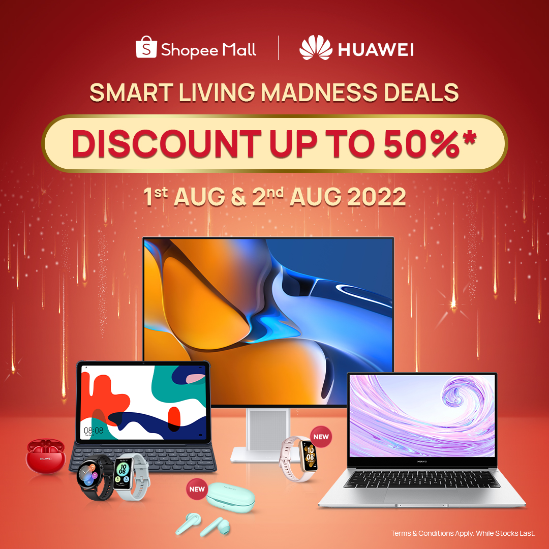 HUAWEI Smart Living Madness Deals Promotion