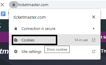 Fix Ticketmaster error code 0011