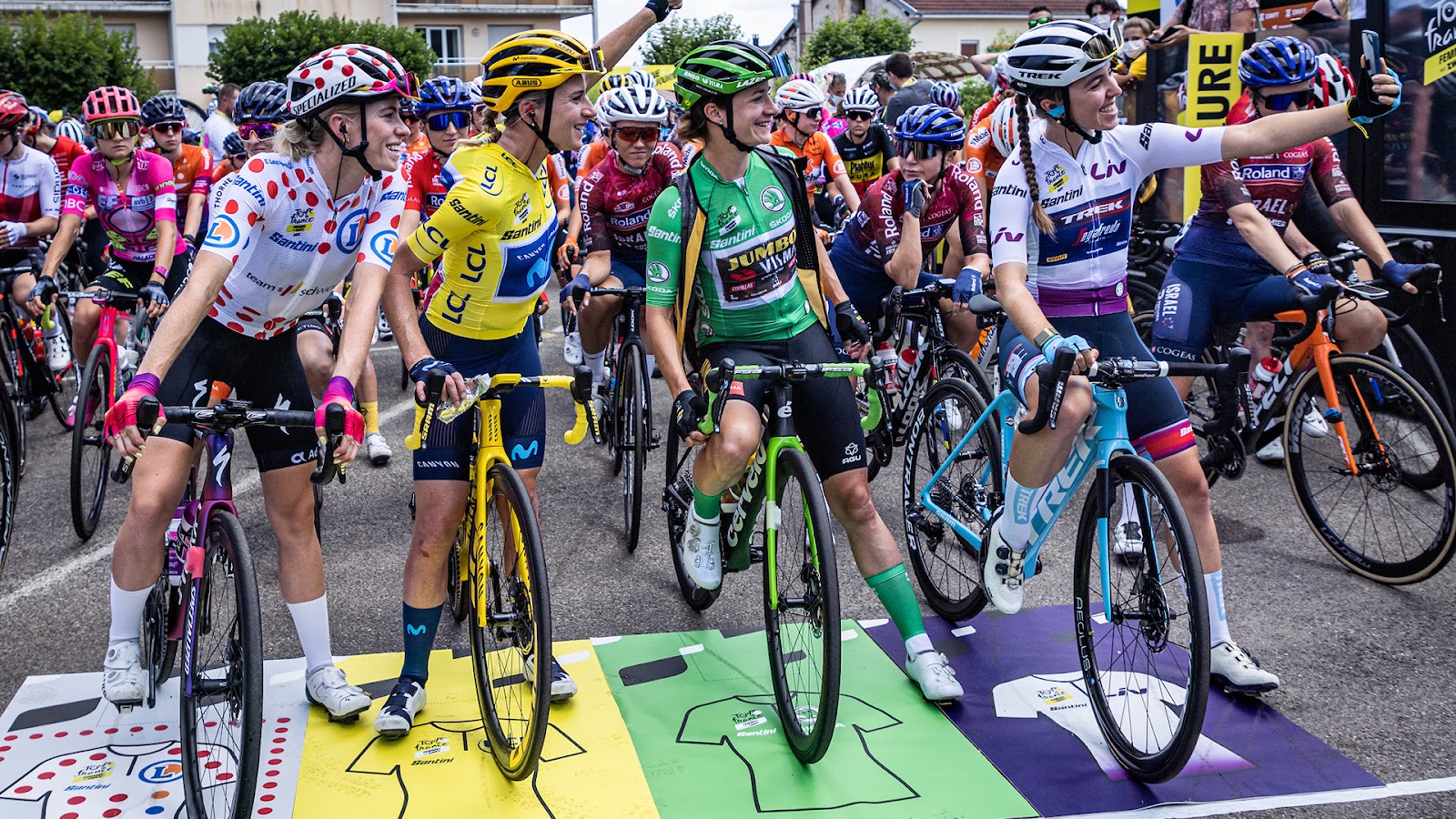 Revelados los datos de entrenamiento de las ciclistas del Tour de France Femmes avec Zwift