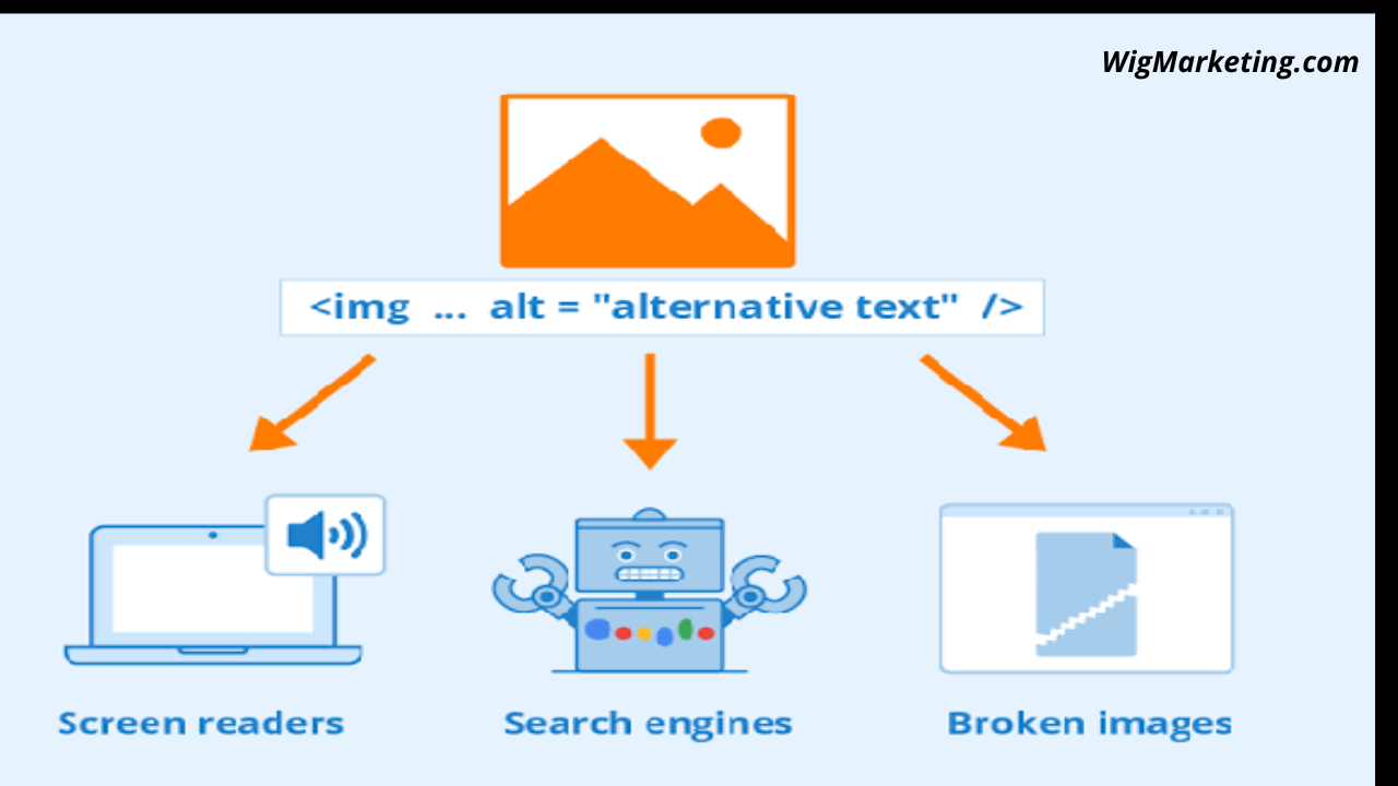 function of image alt text