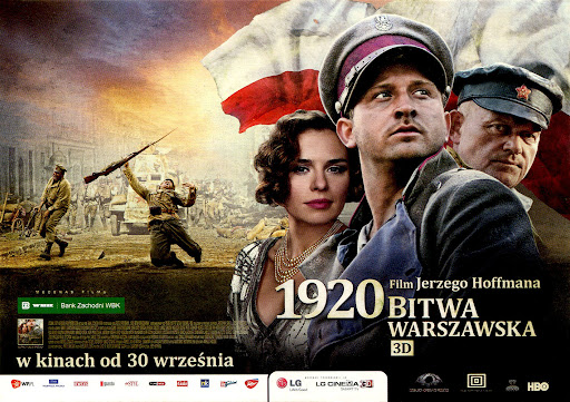 Przód ulotki filmu '1920 Bitwa Warszawska'