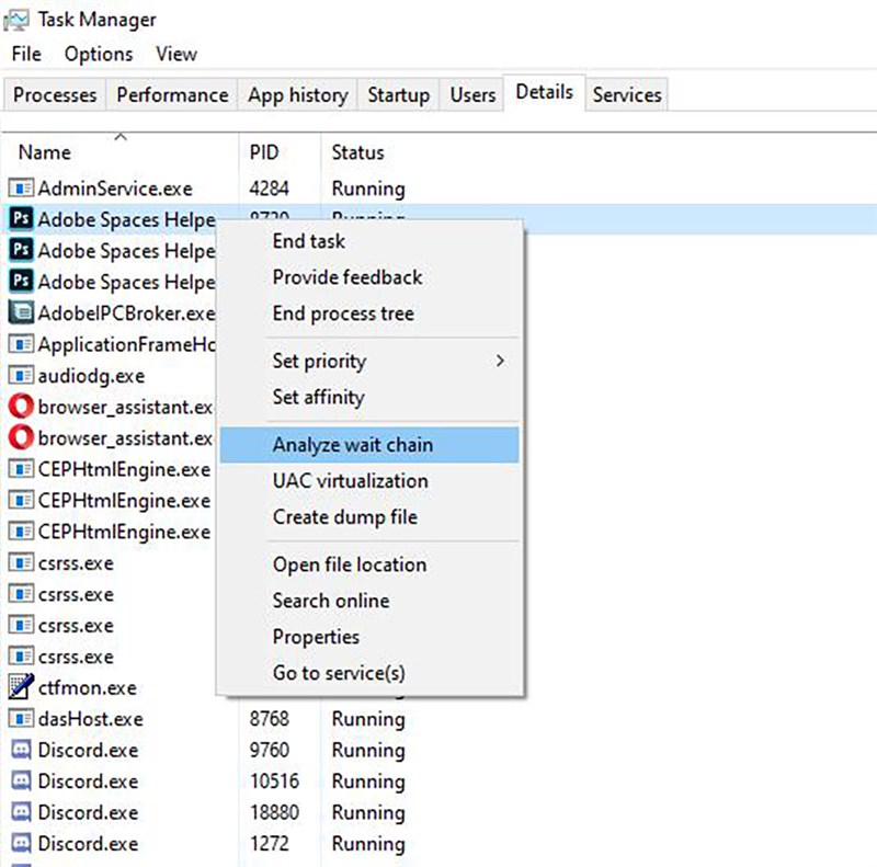 Cách xác định nguyên nhân ứng dụng bị đơ, bị treo khi sử dụng laptop