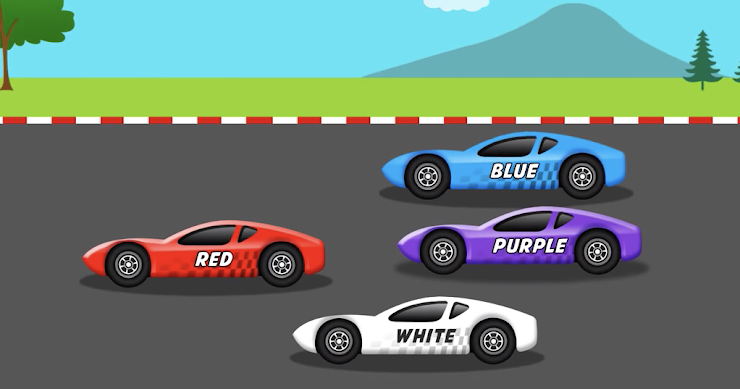 Images of cartoon race cars an analogy for making code faster