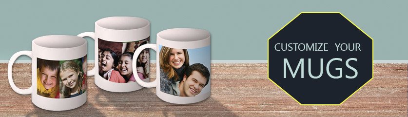 Pinky studio zirakpur have professionals who are experts in mug printing services . 
