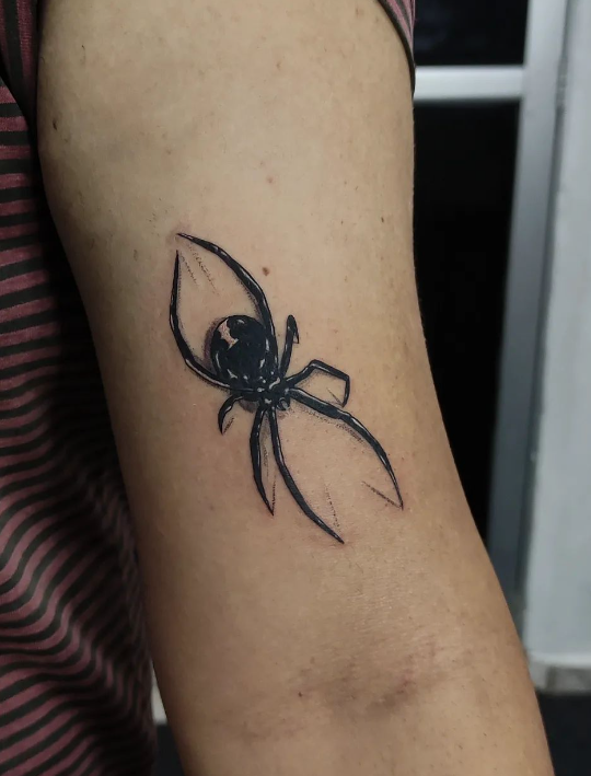Sluggish Spider Tattoo