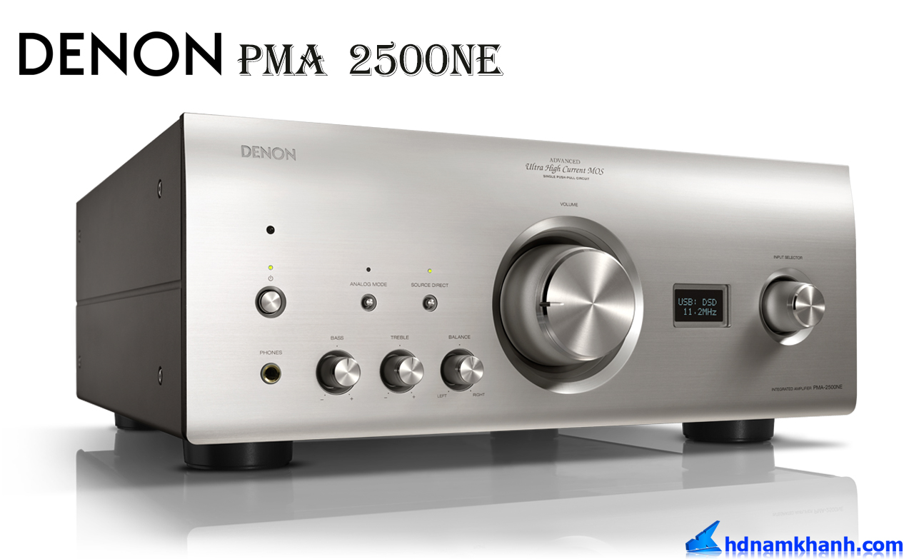 Amply Denon PMA-2500NE, amply nghe nhạc cao cấp nhất của Denon.