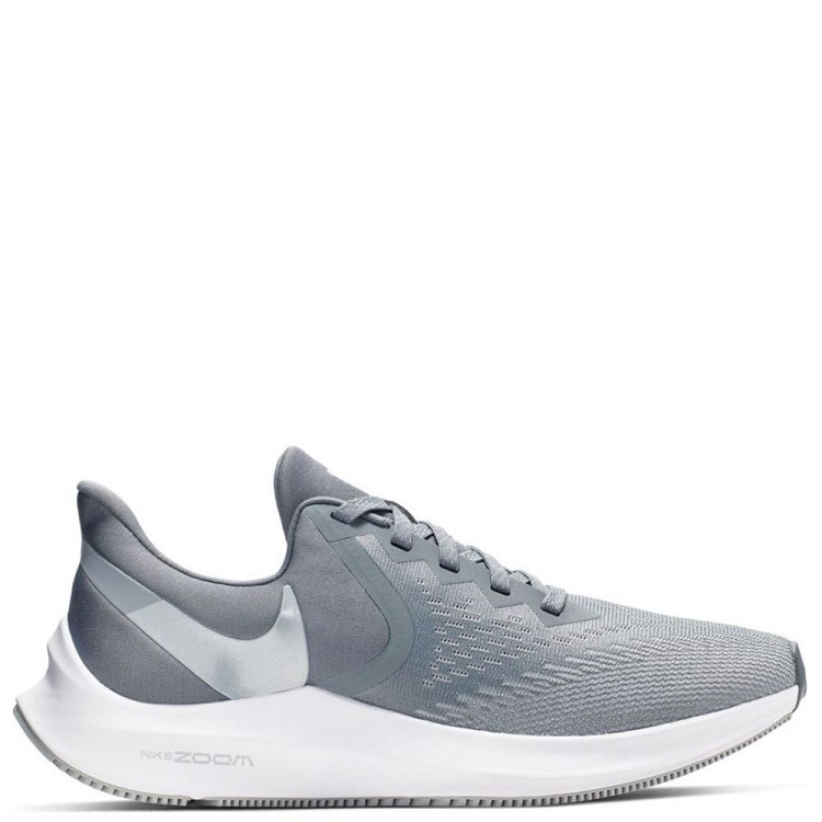 Nike Zoom Winflo 6 Women’s Shoes Grey White AQ8228-002 Size 38.5 3