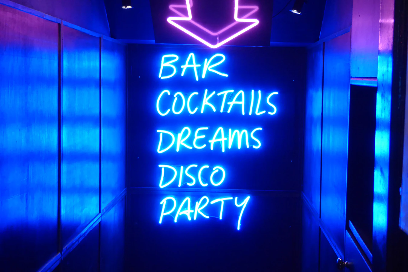 Neon sign