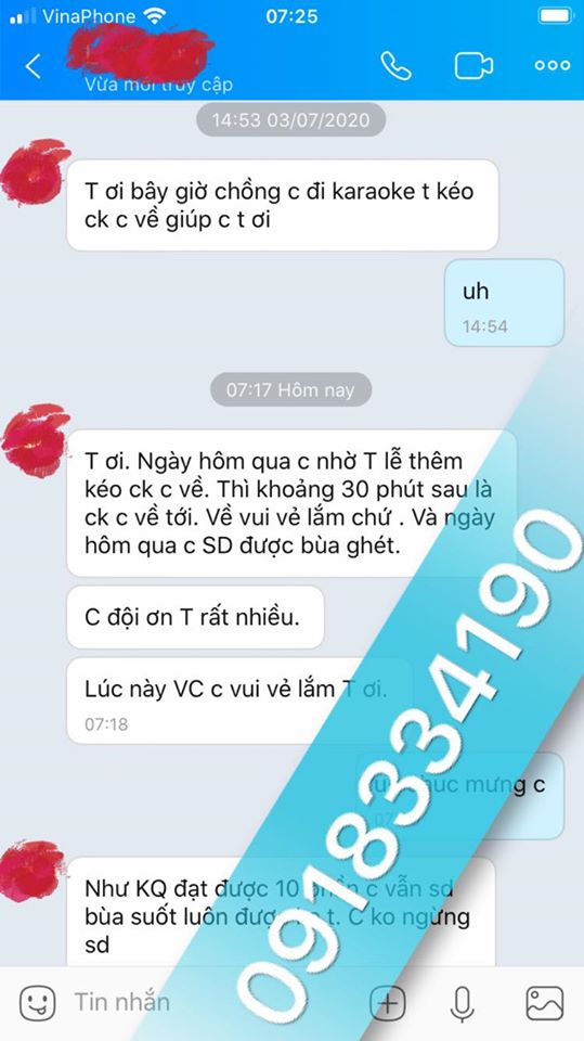 cách bỏ bùa yêu đơn giản nhất