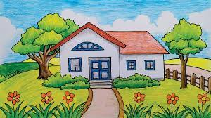 Hãy cùng khám phá khả năng nghệ thuật của học sinh lớp 6 bằng bức tranh vẽ ngôi nhà yêu thương dễ thương. Bức tranh sẽ khiến bạn cảm thấy ấm áp và chứa đựng thông điệp về tình yêu gia đình.