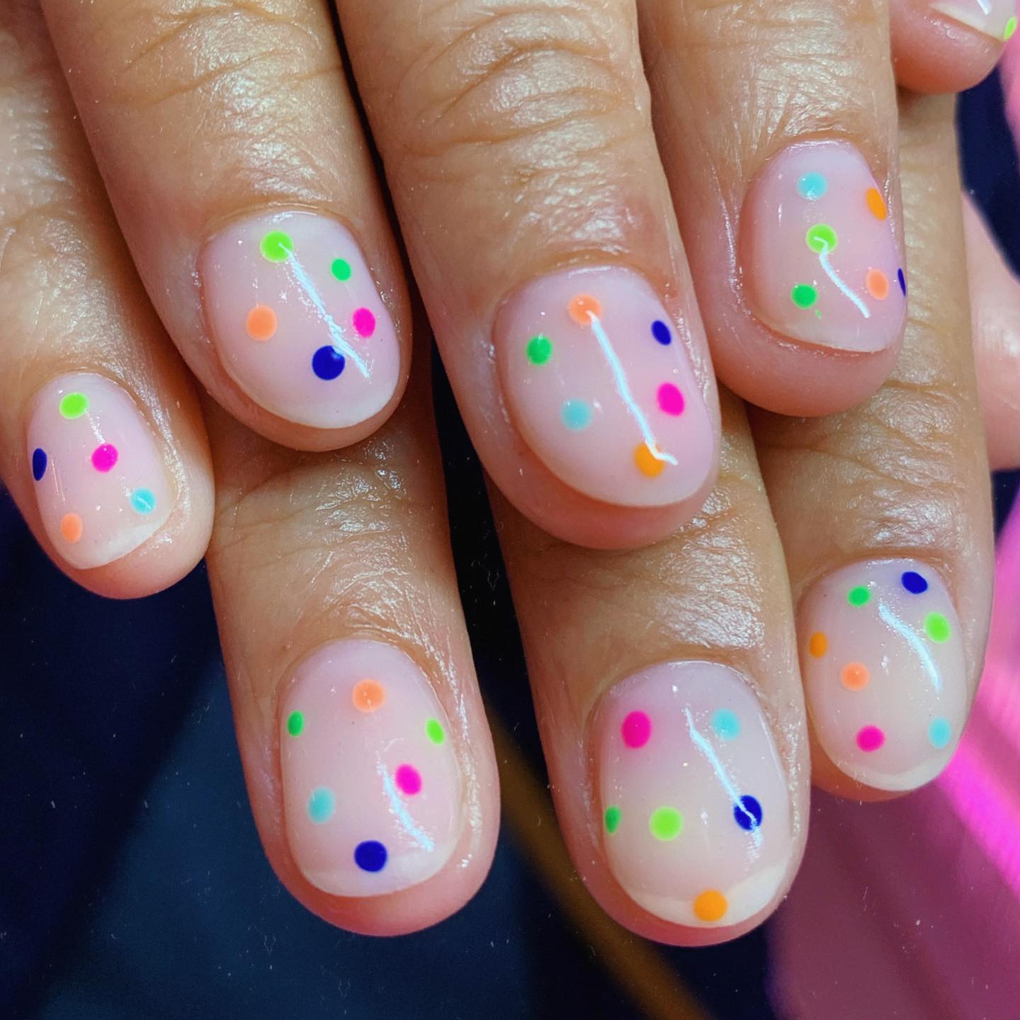 Polka Dot Nails