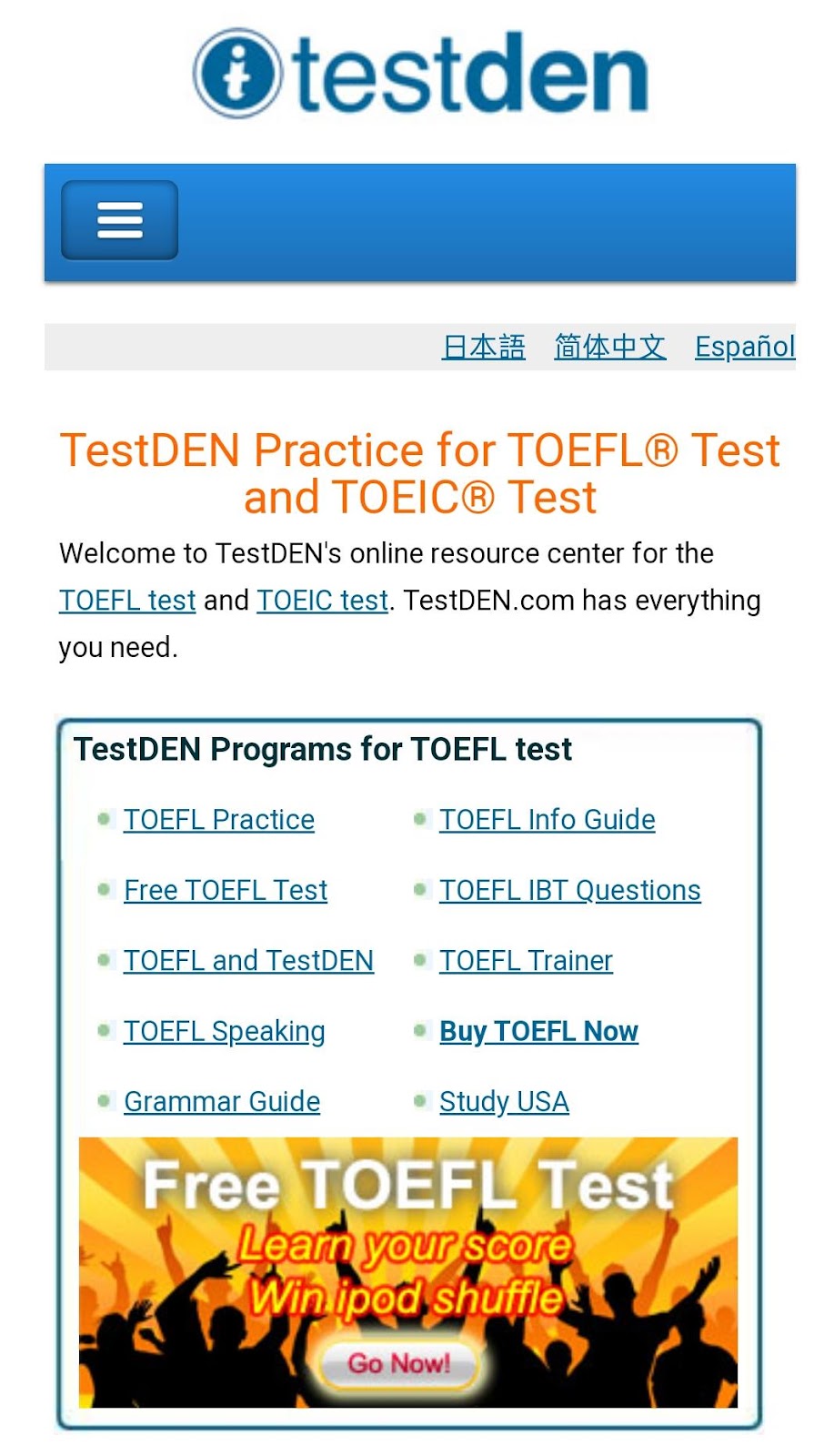 Top 10 Websites to Practice TOEFL 6