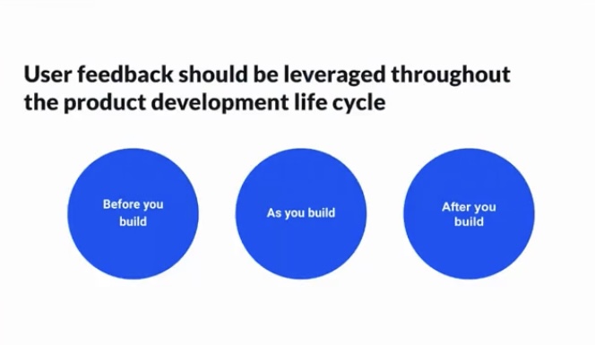 Customer feedback cycle