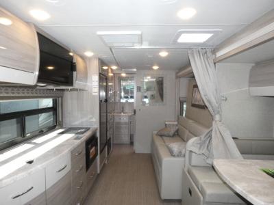 Living space in the Thor Motor Coach motorhome
