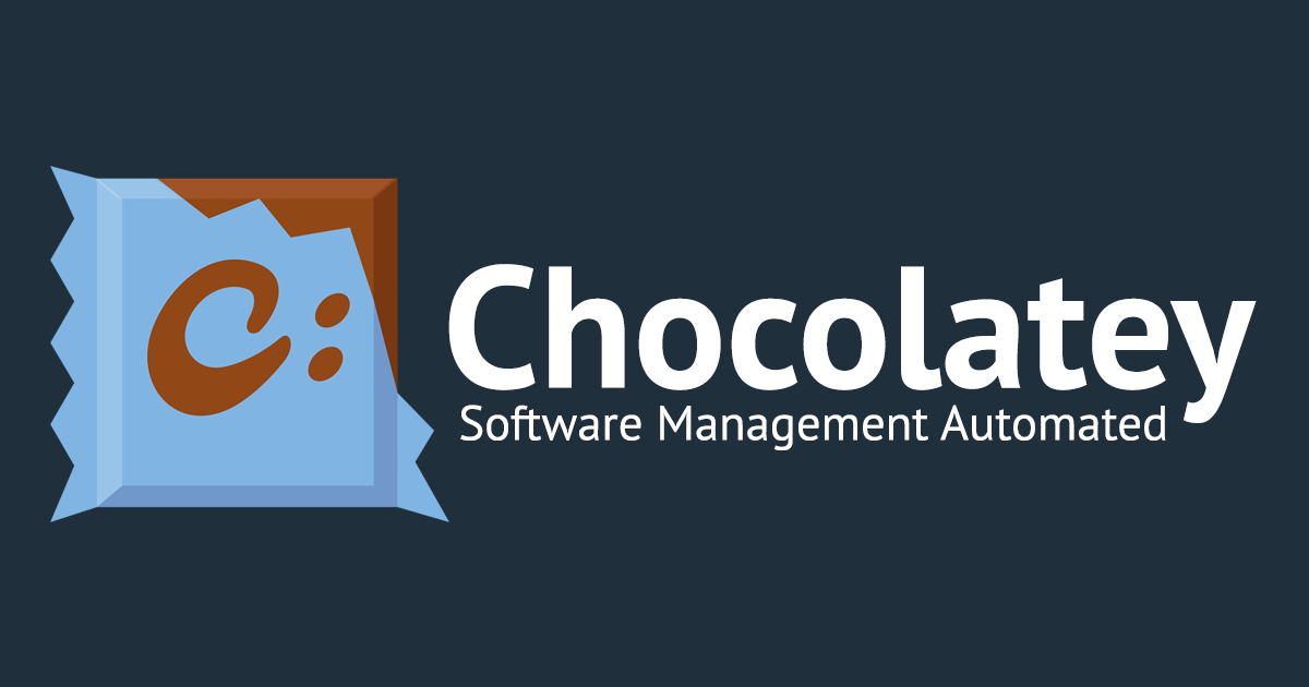 Chocolatey software management package