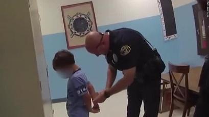 Key West Police arrested an 8-year-old at school. His wrists were too small  for the handcuffs - CNN